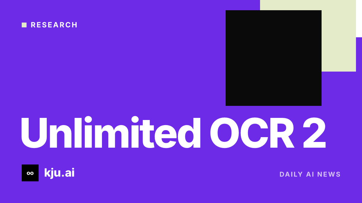 Baidu releases Unlimited OCR 2 for hundred-page document parsing