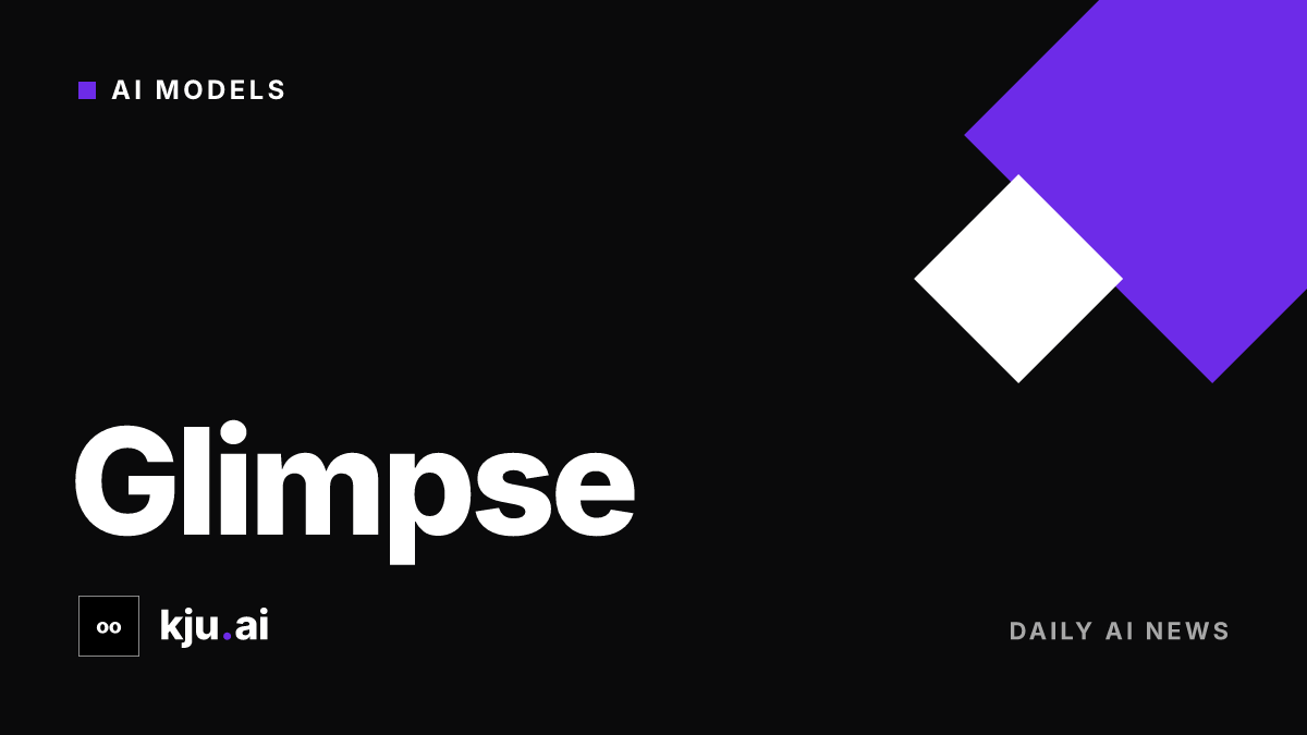 Elorian launches Glimpse, a visual-thinking AI model
