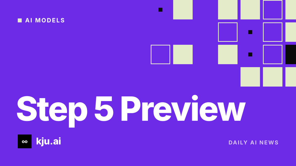 StepFun introduces Step 5 Preview for agentic work