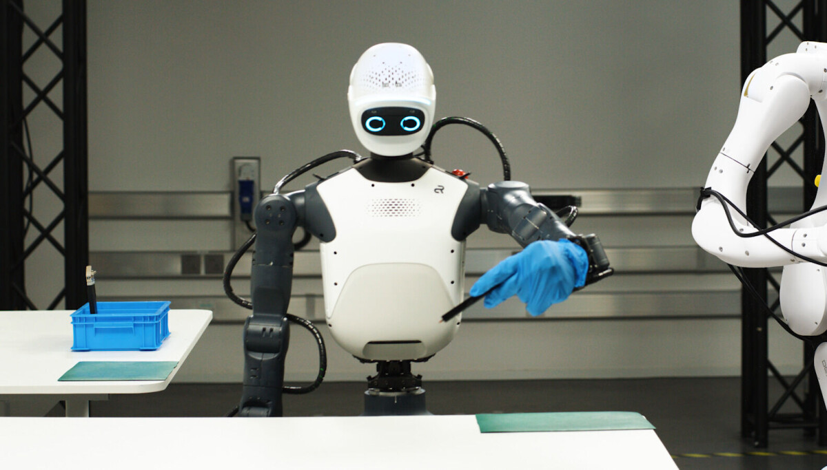 Nvidia’s AI infrastructure pitch shares the stage with robot demos and protest
